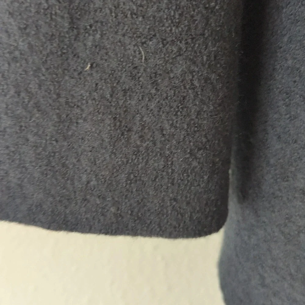 Harris Wharf London draped wool trench coat Italy size xs - Picture 11 of 11